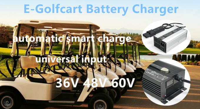 2,5 kilogrammes chargeur de batterie de 36 volts 600 watts, 12 ampères de chargeur de lithium pour les chariots de golf d'EZGO, 2,5 kilogrammes avec des protections multi