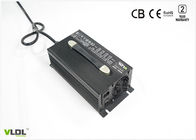 Chargeur automatique argenté noir de lithium de batterie avec volt d'affichage à cristaux liquides et l'affichage actuel