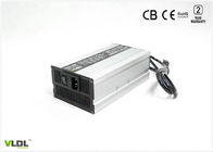 Chargeur de batterie portatif et futé argenté noir 12V 25A pour le paquet de lithium et de batterie de SLA