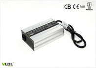 Chargeur de batterie automatique de 12A 60V avec le noir/caisse en aluminium d'argent pour E - motos