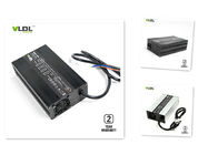 E - Chargeur de batterie au lithium de balayeuses 72V 10A avec la couleur maximum du noir 84V